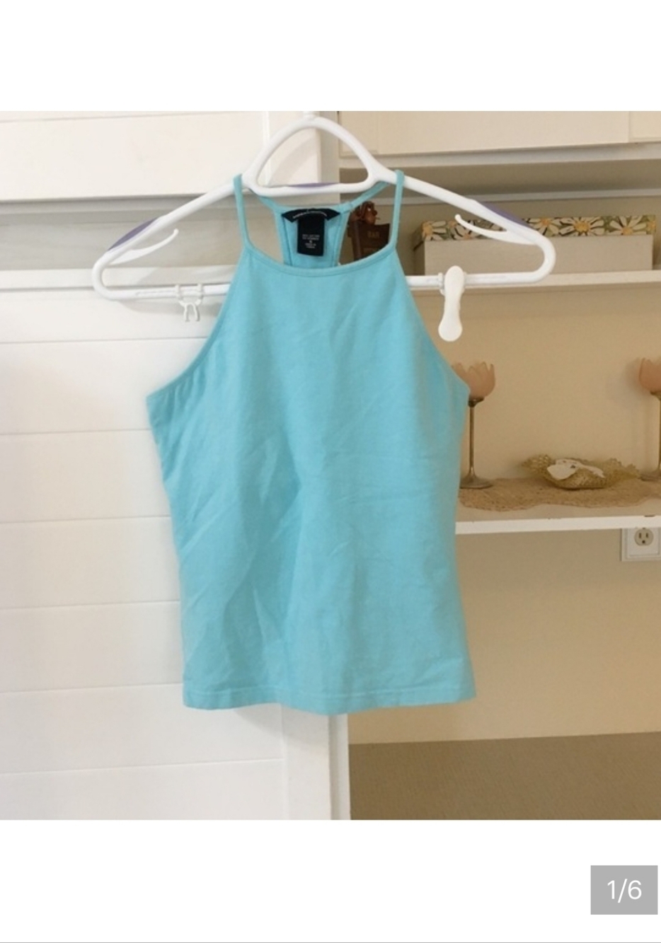 Vintage Blue Tank Top